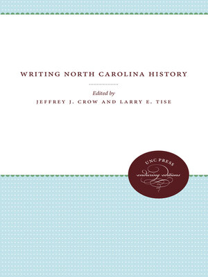 cover image of Writing North Carolina History